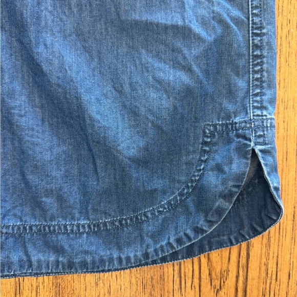 J.Crew Denim knee-length dress/tunic XS - Picture 7 of 10